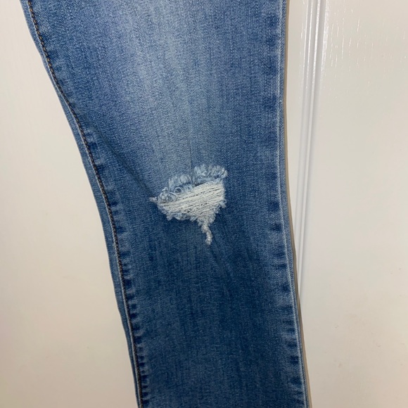 92154 Secret Fit Belly Indigo Blue PS Maternity Jeans Pants - Picture 3 of 11